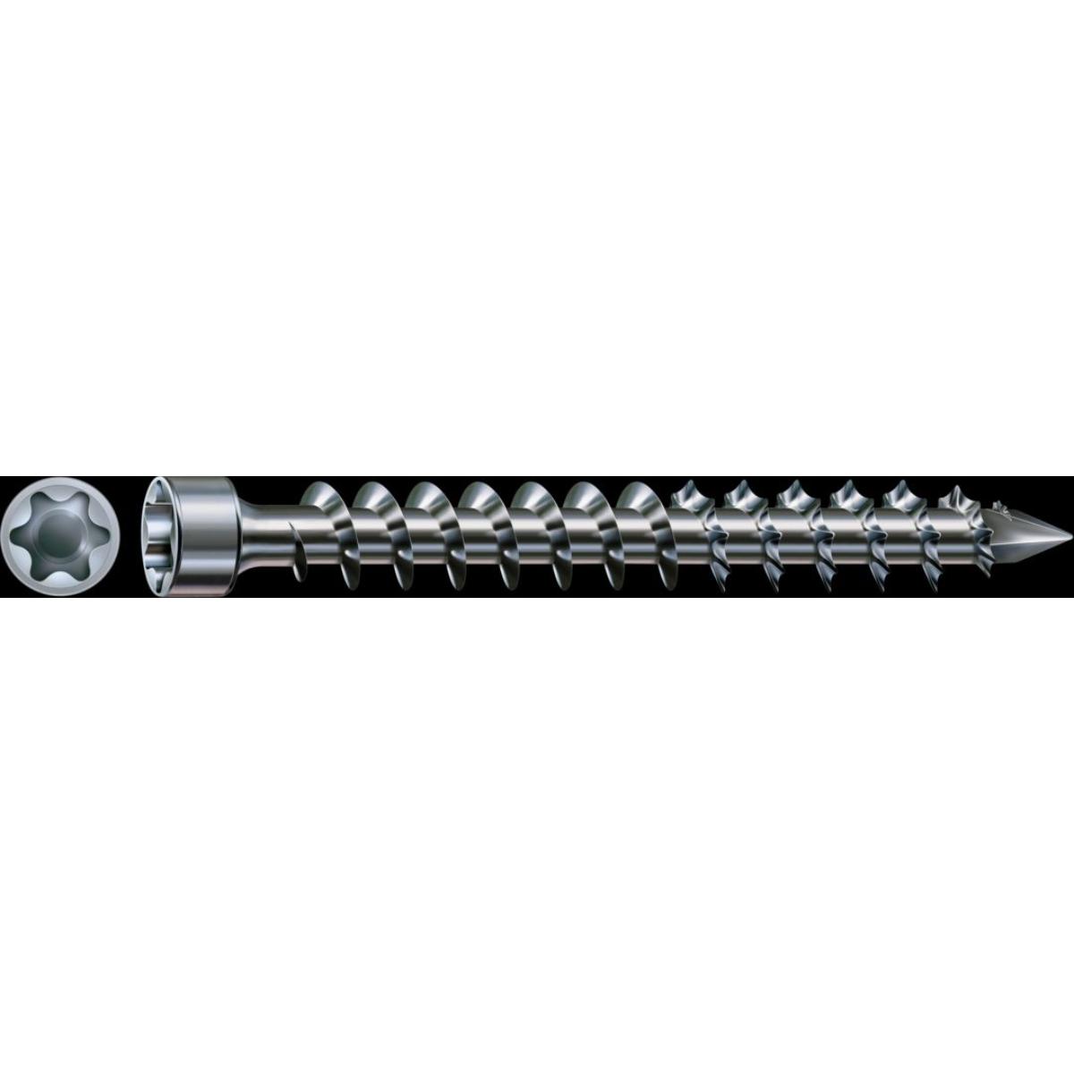 SPAX Zylinderkopf T-Star Plus T40 Vollgewinde Cut WIROX, 50 Stück