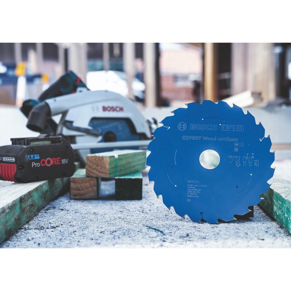 Bosch EXPERT Wood Kreissägeblatt, 185x1,8x20 mm, Z32