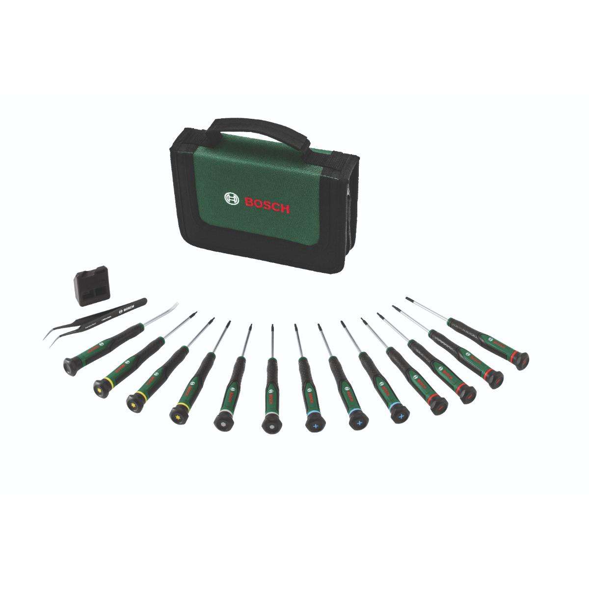 Bosch Präzisionsschraubendreher-Set 15-teiliges Set