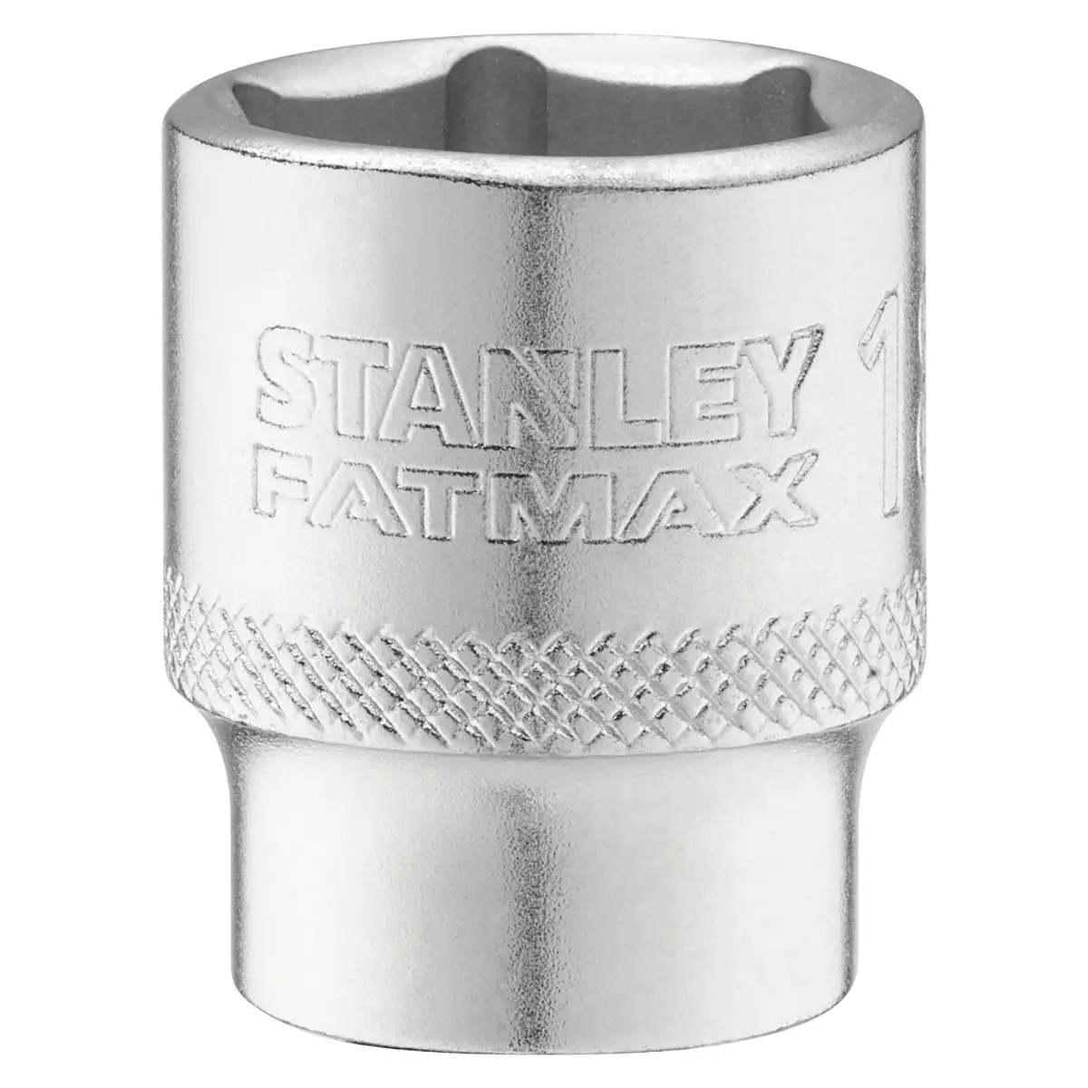 STANLEY FATMAX 3/8 Zoll 6-Kant Stecknuss 18 mm mit MaxiDrive Profil