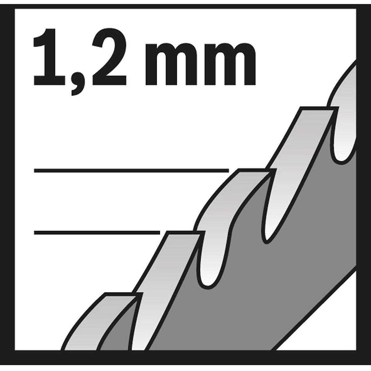 Bosch Stichsägeblatt T 121 AF Speed for Metal