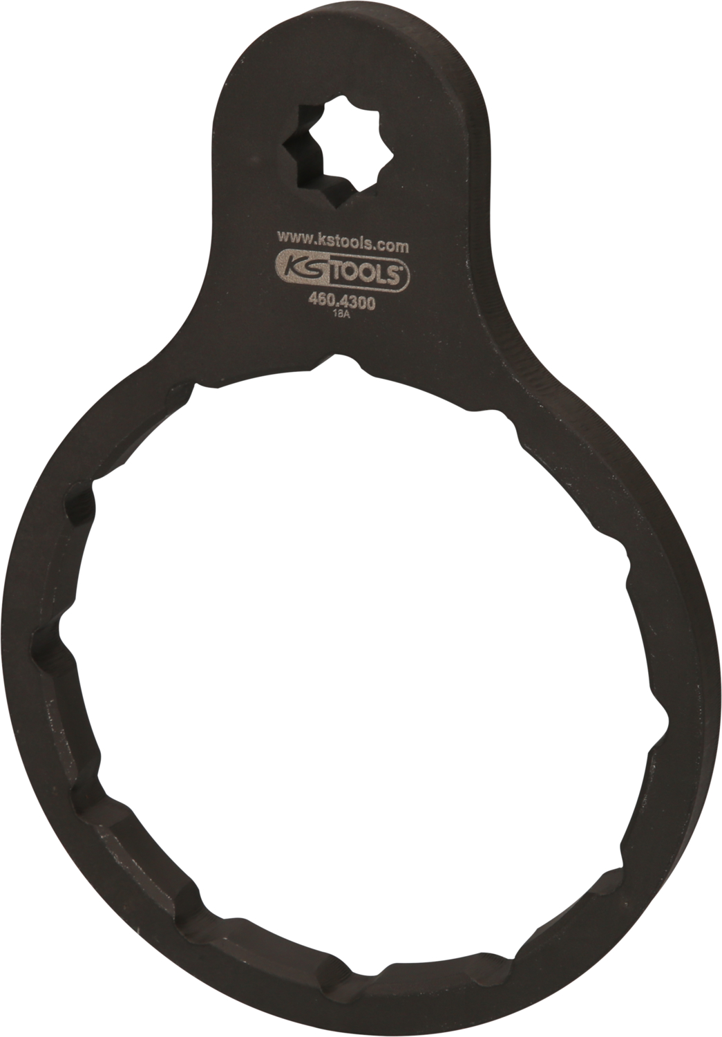 KS Tools Kraftstofffilter-Schlüssel Ø 100 mm - 12 Rillen für Fuso