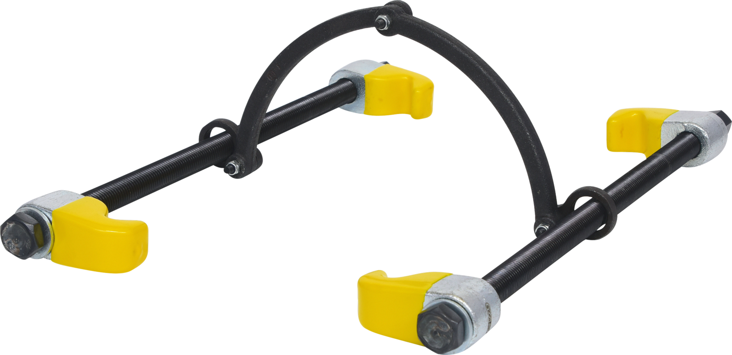 KS Tools Federspanner mit Sicherheitsbügel, kunststoffbeschichteten Haken