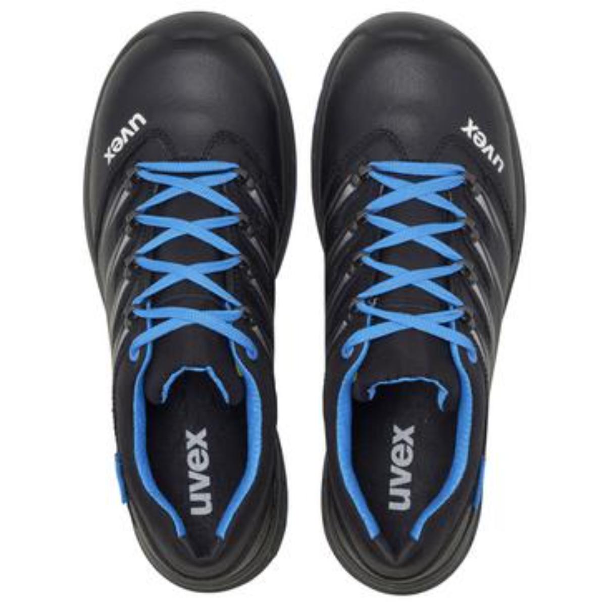 6934135uv uvex 2 trend Sicherheitsschuh Halbschuh S3 blau-schwarz