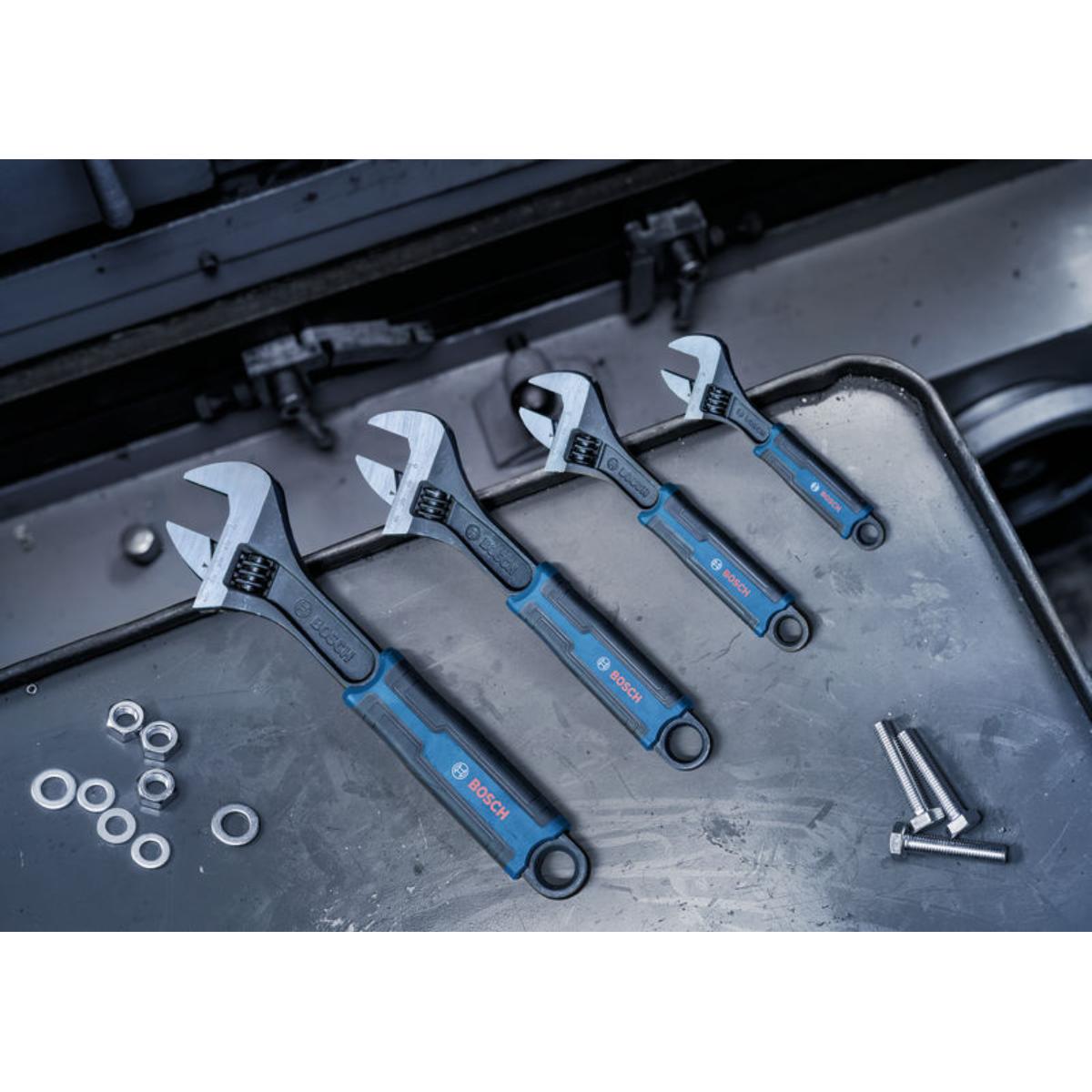Bosch Rollgabelschlüssel, 150/200/250 mm, 3-teilges Set