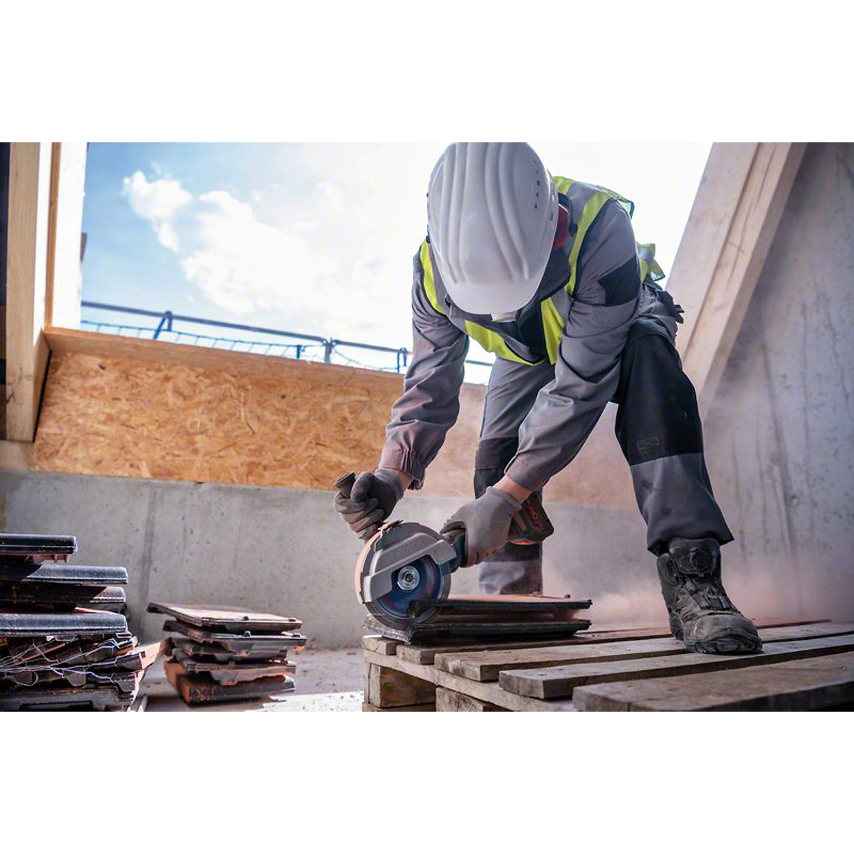 Bosch Akku-Winkelschleifer GWS 18V-180 PC