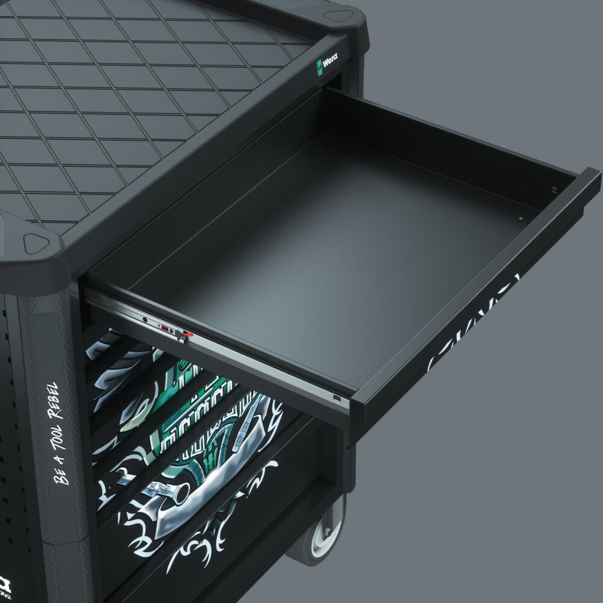 Wera 9800 Tool Rebel Werkstattwagen, ohne Werkzeug