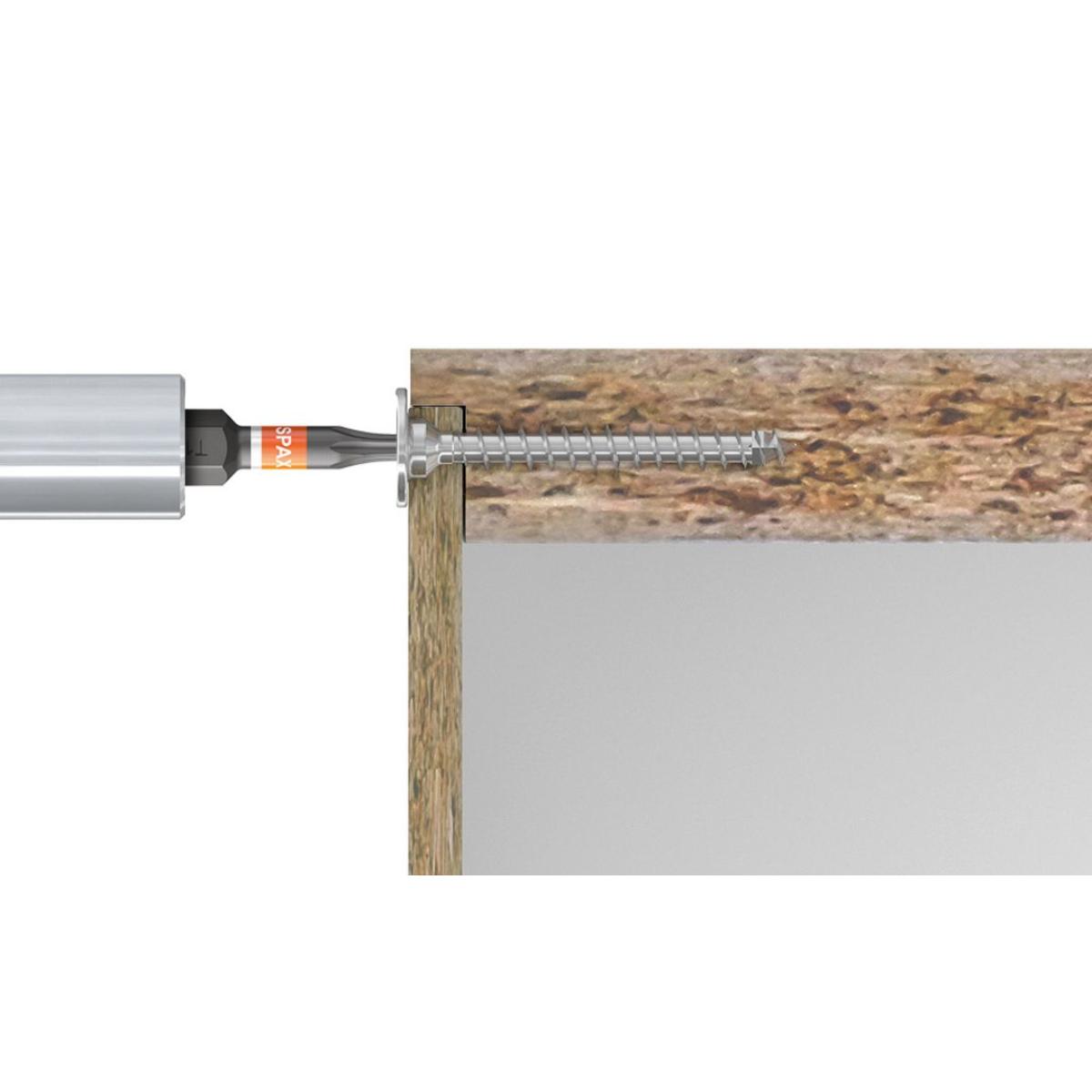 SPAX Box Systainer Möbelbau T-Loc T-STAR PLUS 2900 Stück/5Bit