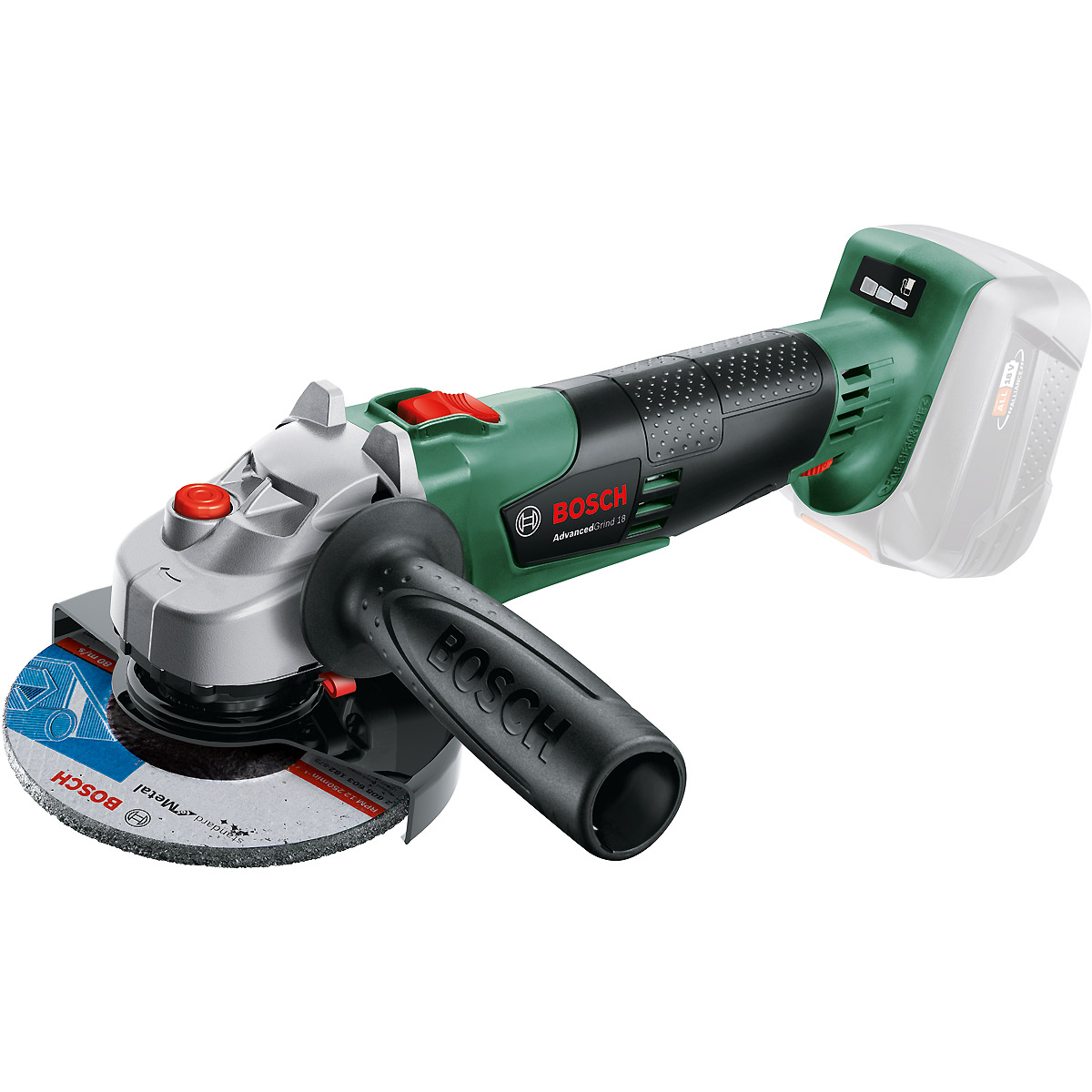 Bosch Akku-Winkelschleifer (ohne Akku und Ladegerät) AdvancedGrind 18