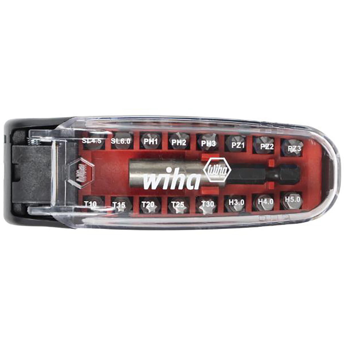 Wiha Bit Set CroCo gemischt 1/4 zoll 16-teilges Set in Box - 10 Stück