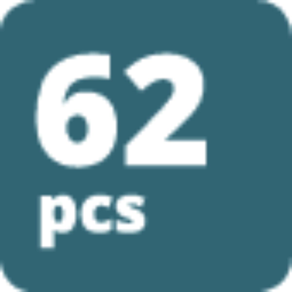 Wiha Werkzeugkoffer Set L eMobility 62-teilges Set