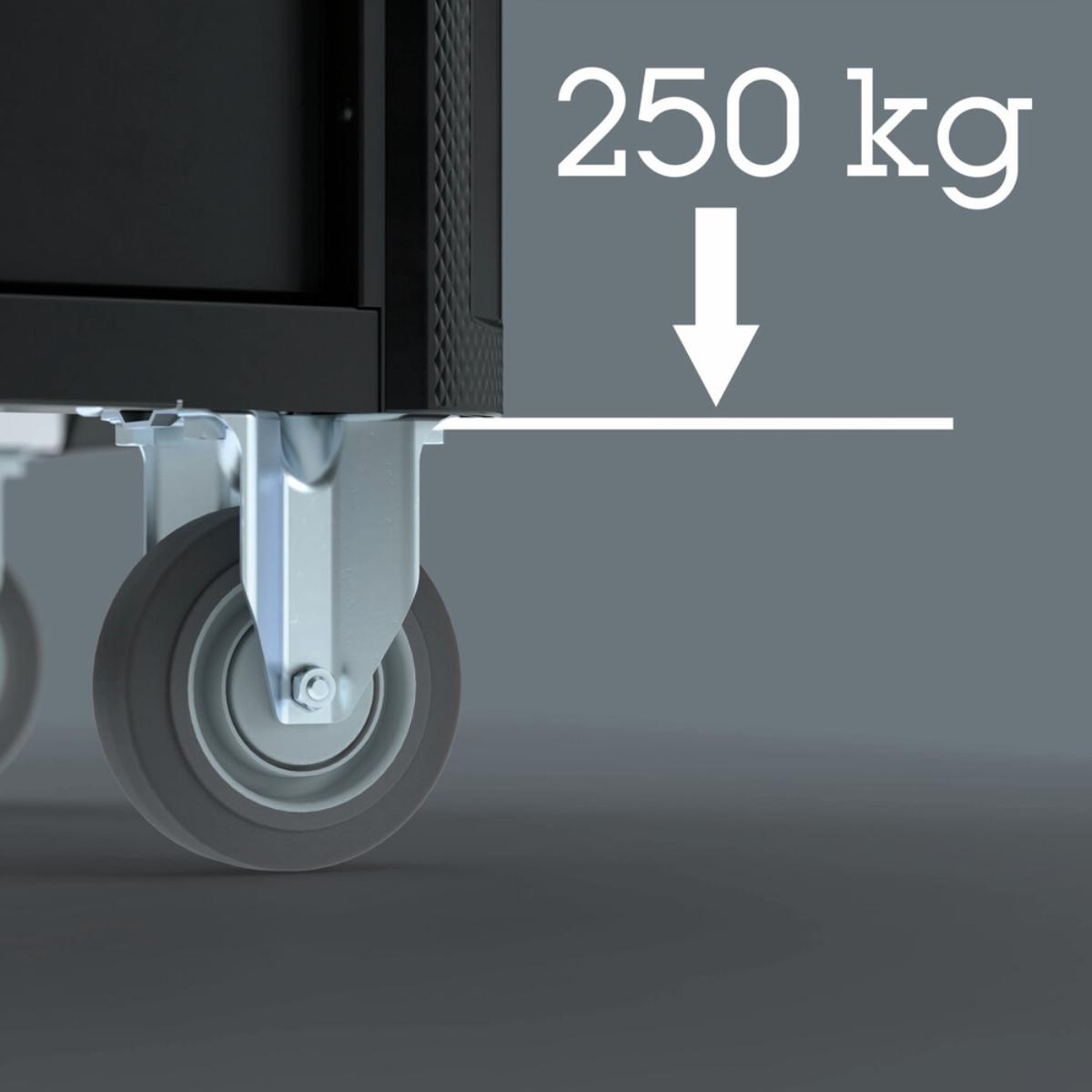 Wera 9705 Tool Rebel Werkstattwagen Stainless 1