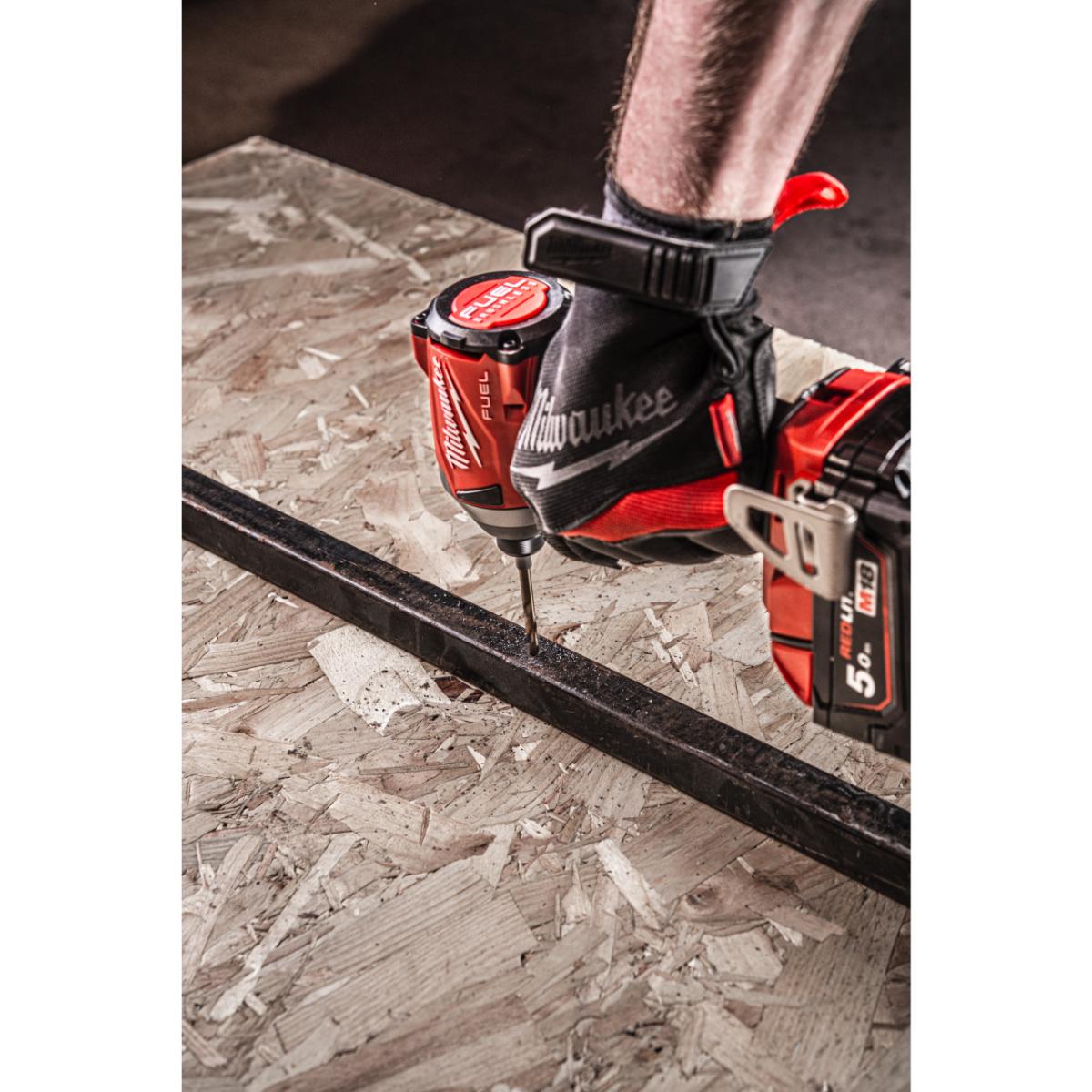 Milwaukee Metallbohrer SHOCKWAVE HSS-G TiN 2,5mm - 10 Stück