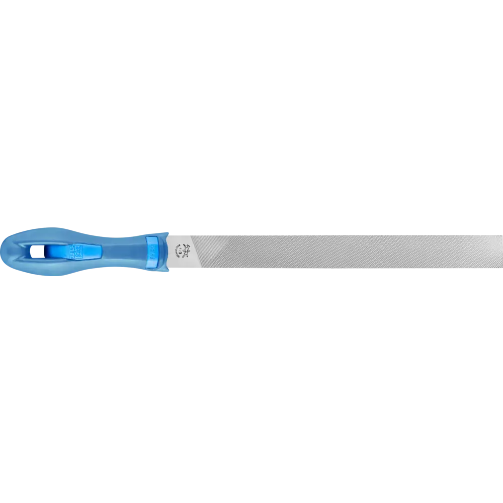 PFERD TOOLS Werkstattfeile mit Heft Flachstumpf
