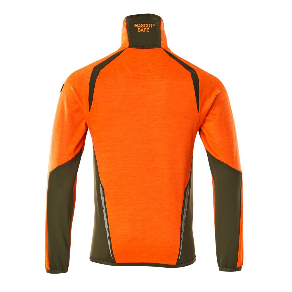 MASCOT Herren Fleecepullover mit Reißverschluss ACCELERATE SAFE