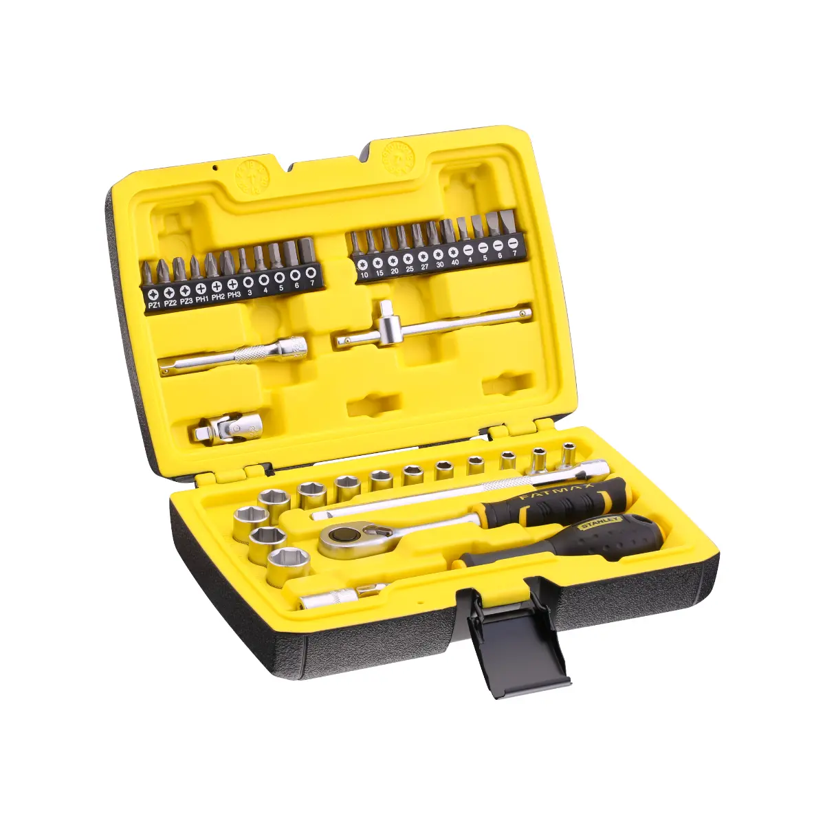 STANLEY FATMAX 1/4 Zoll Steckschlüssel-Set, 42-teilig