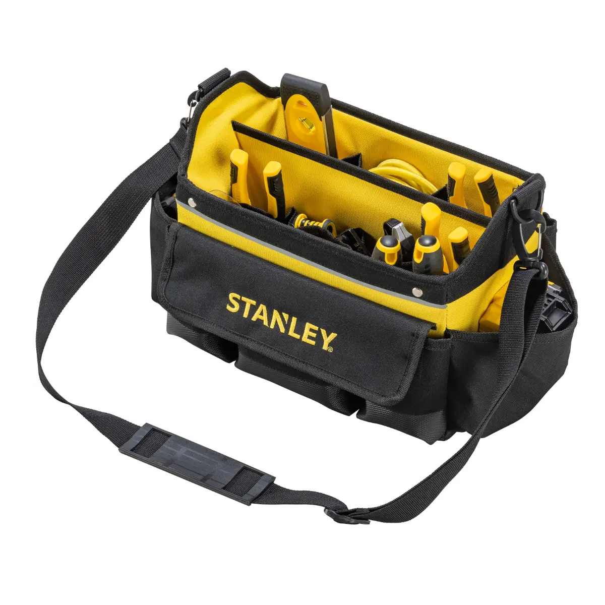 STANLEY Werkzeugtasche 31x20x26cm 8äußere+10innere Taschen