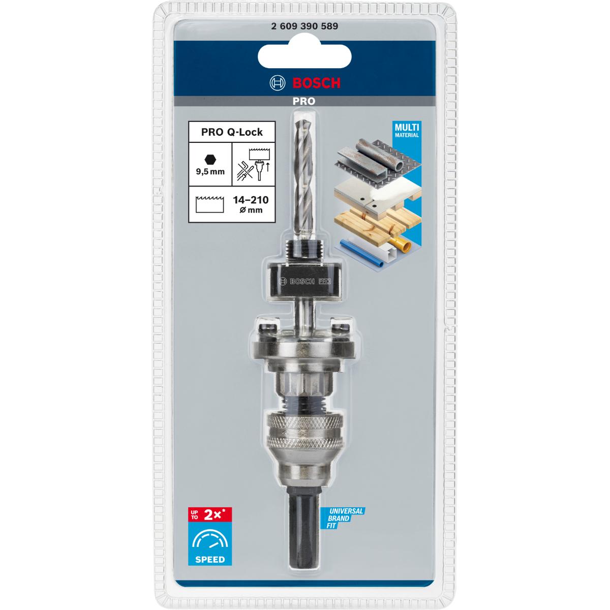 Bosch PRO Sechskantadapter, 14 - 210 mm