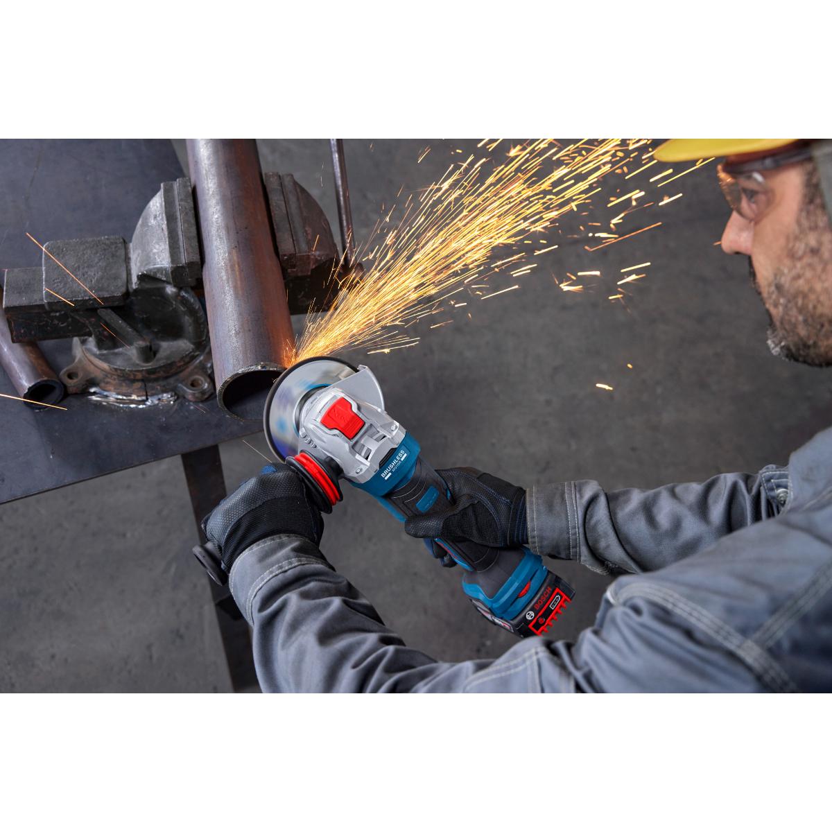 Bosch Winkelschleifer mit X-LOCK GWX18V-11PS