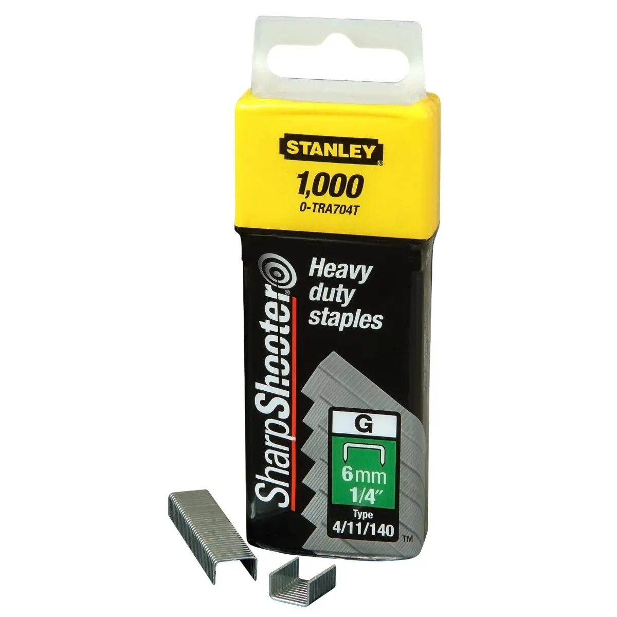 STANLEY Klammern Typ G G 8 mm 5000 St. für Elektro- u. Handtacker Typ G stabile Verpackung