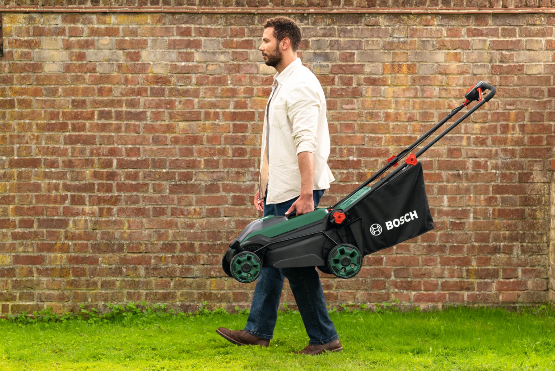 Gras, Rasen, Gerät, Mann, Person