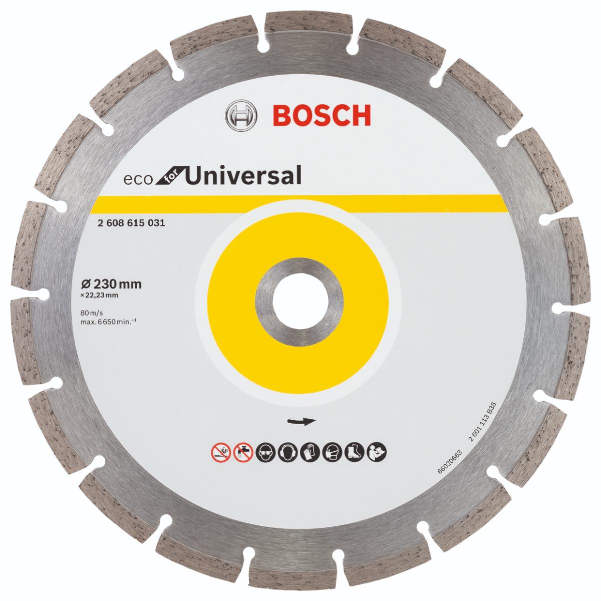 Bosch Diamanttrennscheibe Eco For Universal