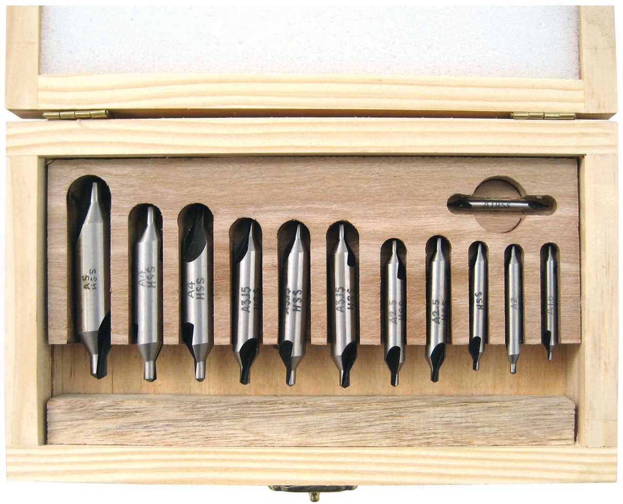 ELMAG Zentrierbohrer-Set 12-teilig