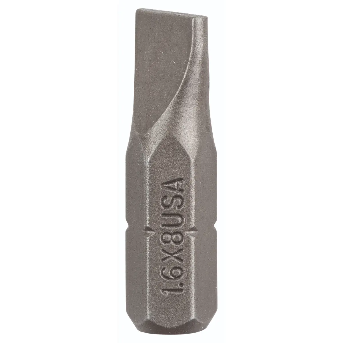 Bosch Schrauberbit Standard für Längsschlitzschrauben (S) Schlitz S 1,6 x 8,0