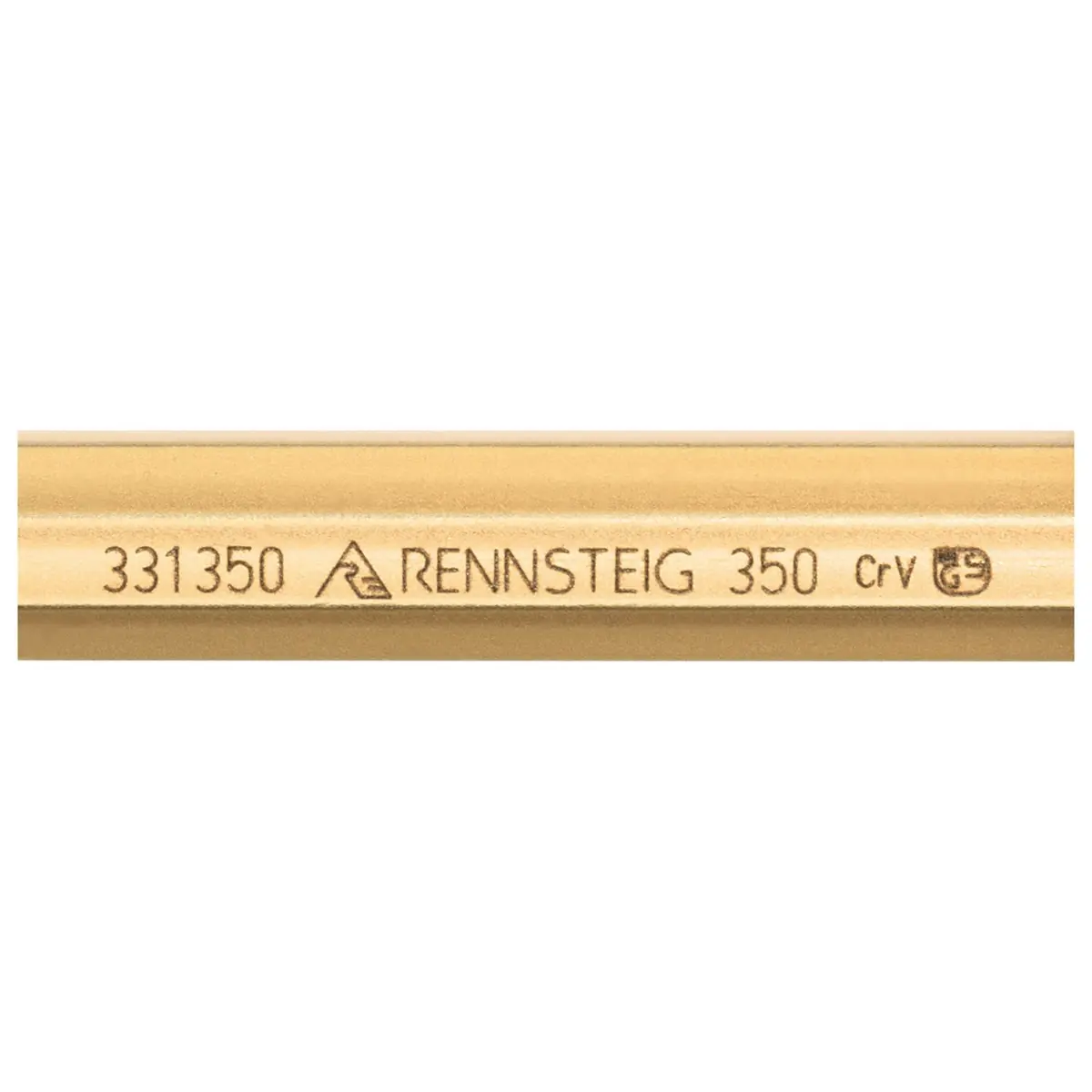 Rennsteig Spitzmeißel mit Handschutz 350 mm, 8-kant 18 mm, poliert