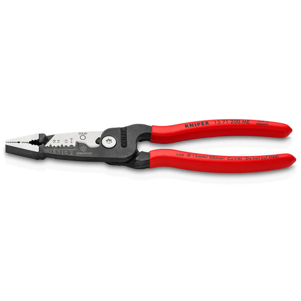 KNIPEX Multifunktions-Elektrikerzange metrisches Modell 200 mm