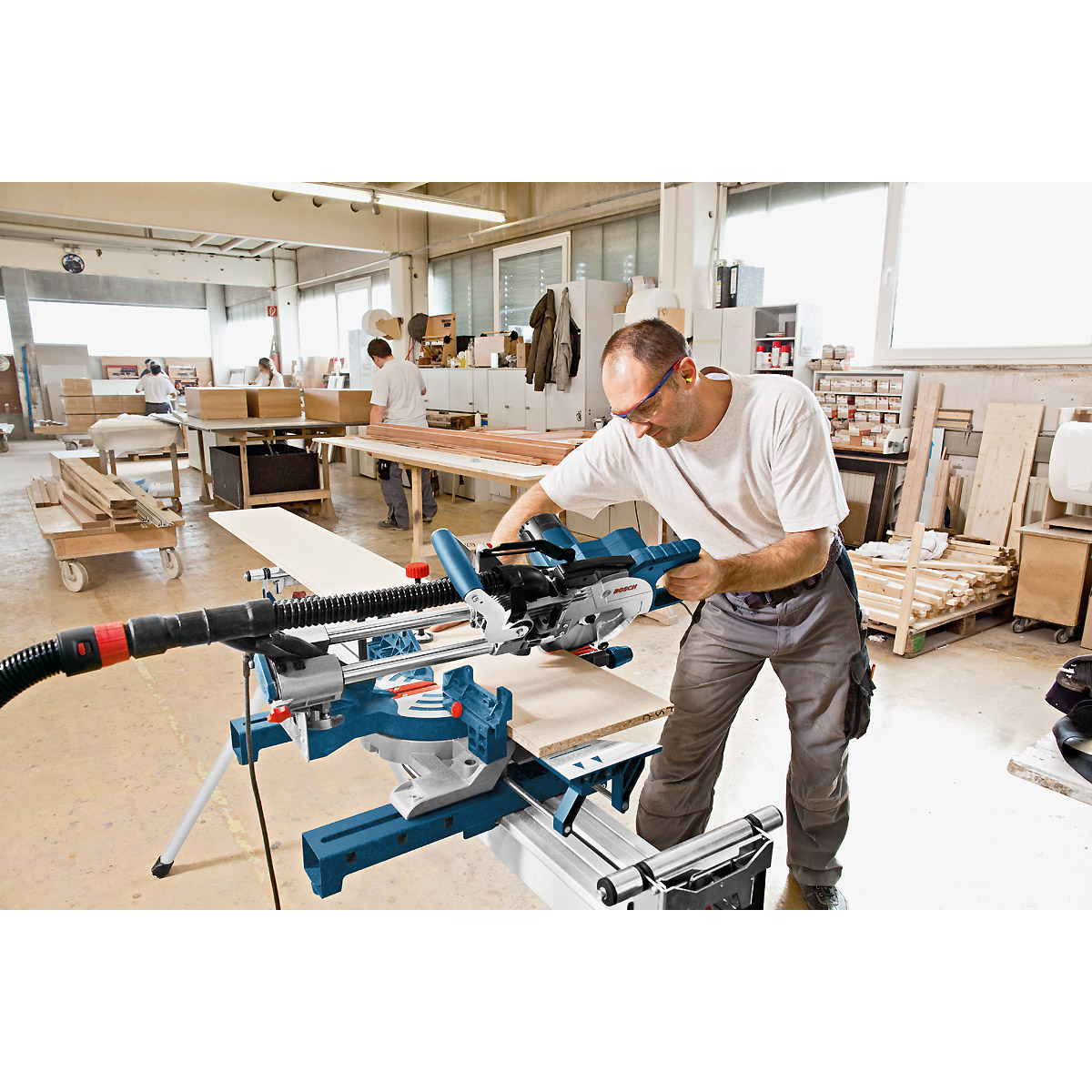 Bosch Paneelsäge GCM 8 SJL, mit Kreissägeblatt 216 x 30 mm