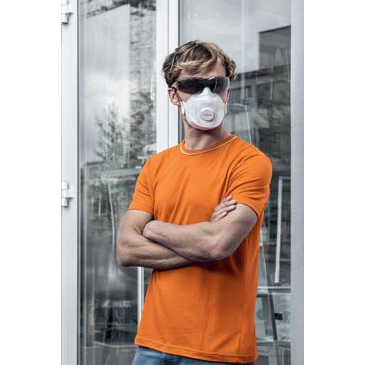 Uvex silv-Air premium 5210+ Atemschutzmaske FFP2 - 15 Stück