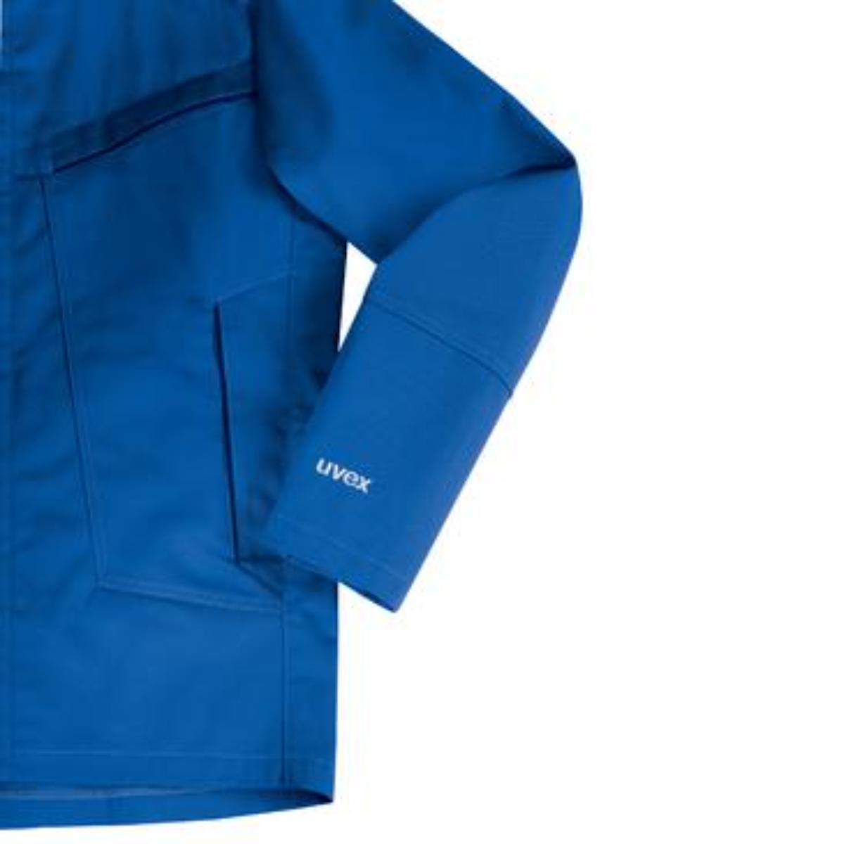 Uvex Damen Arbeitsjacke light 7035-kornblau