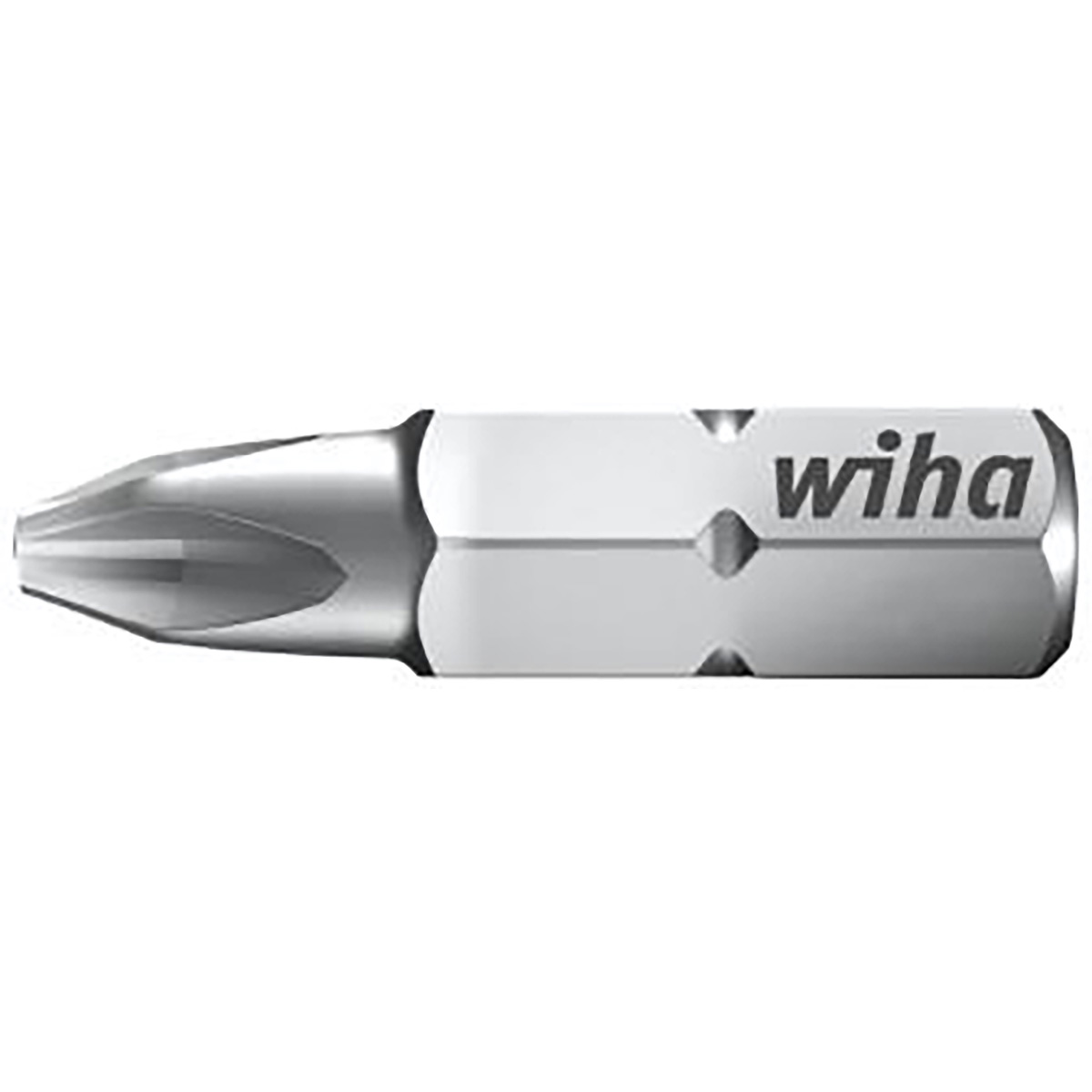 Wiha Bit Standard 25 mm Phillips (PH2)1/4 zoll in Box - 3 Stück