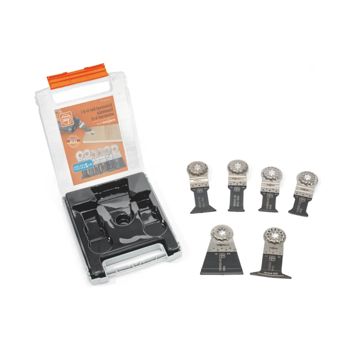 FEIN 4 + 2 Starlock PLUS Universal Set