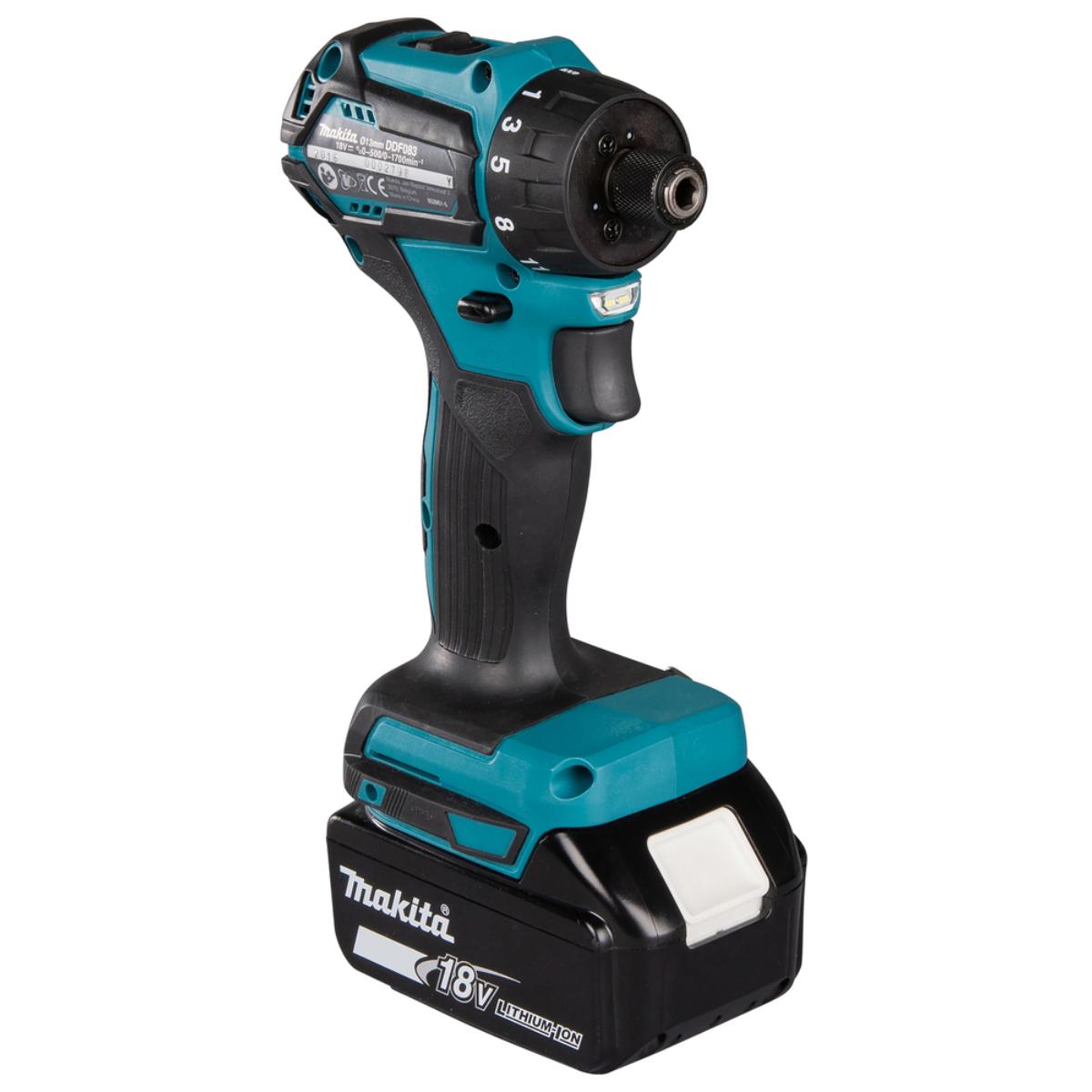 Makita Akku-Bohrschrauber 18V 40 Nm 0 – 1 700 min⁻¹