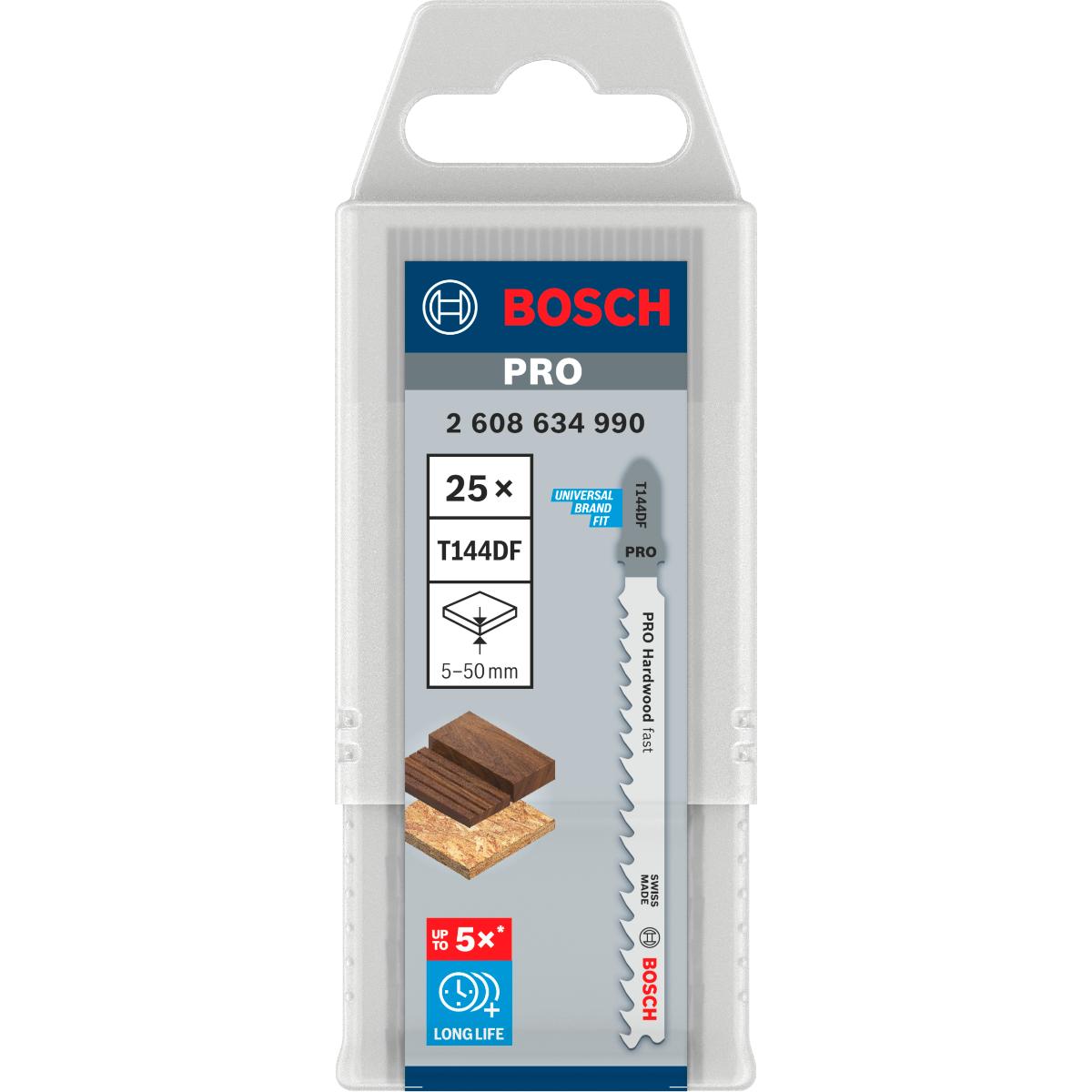 Bosch PRO Stichsägeblatt T 144 DF Speed for Hard Wood