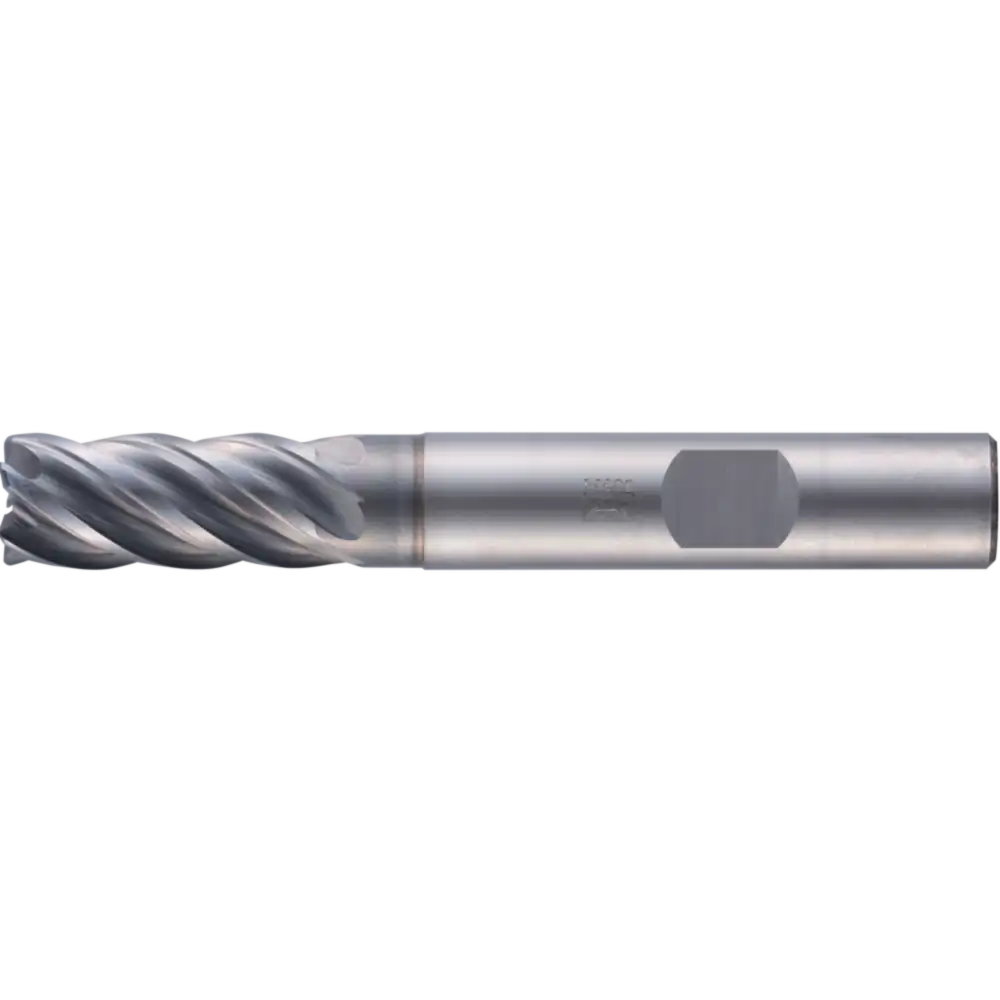 PFERD TOOLS VHM-Fräser Ø20mm, 5 Schneiden, 2xDC, Radius 1mm, AlCrN beschichtet, Schaft HB, Universal