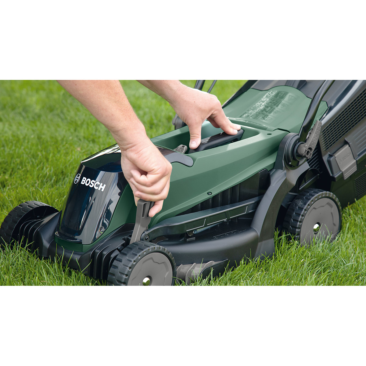 Bosch Akku-Rasenmäher EasyRotak 36-550, 2 x Akku 36V 2,0Ah