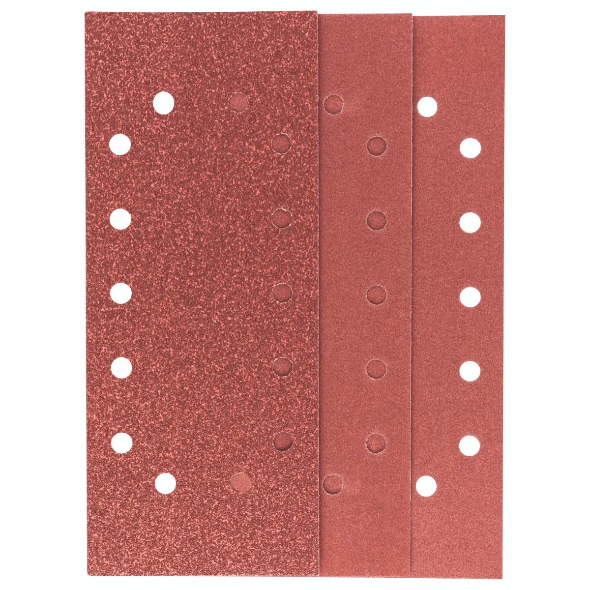 Bosch Schleifblatt-Set für Schwingschleifer K=60/120/180, 115x280 mm, 14 Loch, 10-tlg.