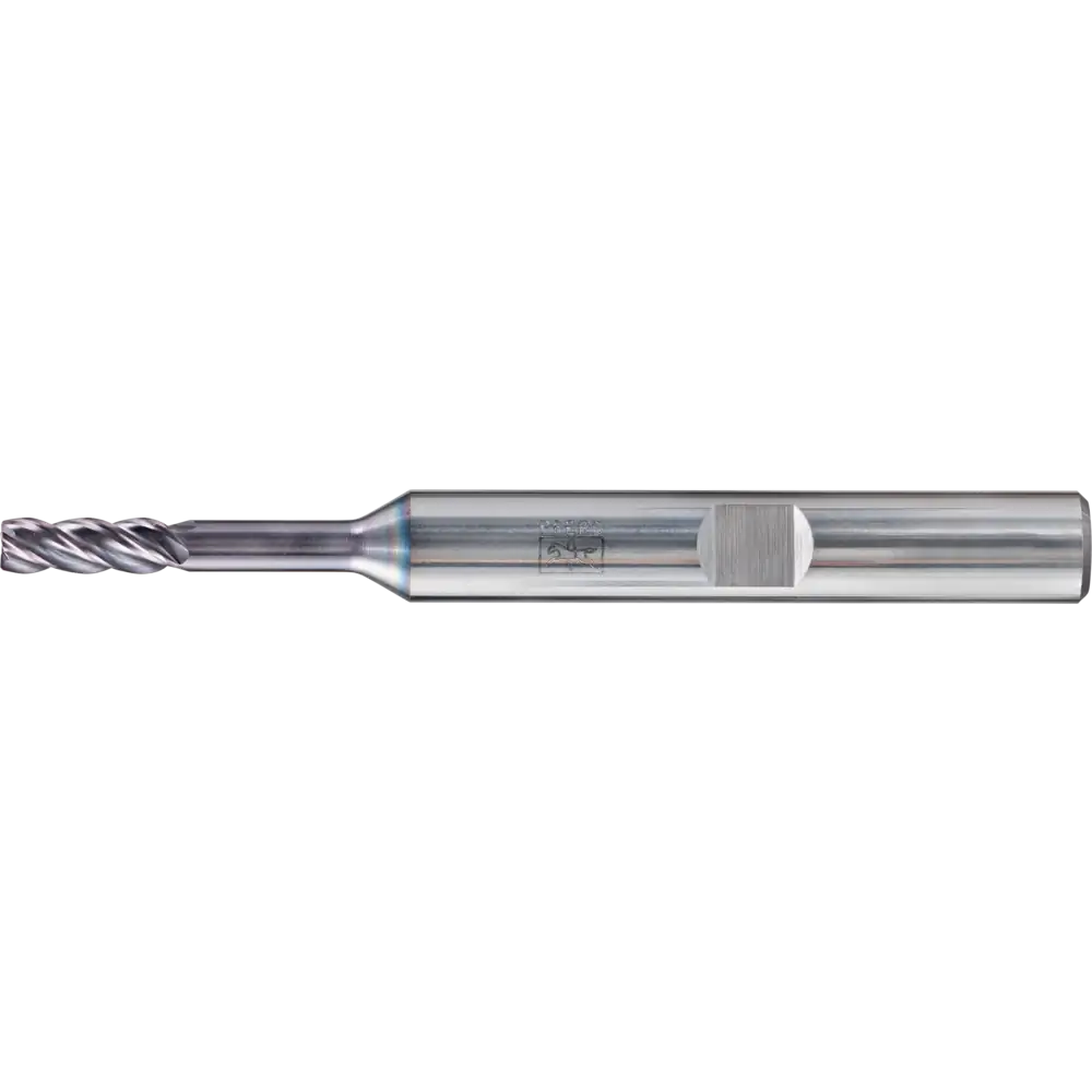 PFERD Tools VHM Eckfräser lang 4 Schneiden 45° Fase TiAlN Schaft HB Universal Line