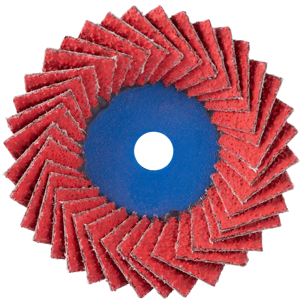 PFERD TOOLS COMBIDISC Flexibel Keramikkorn Mini-POLIFAN CDR Ø 50mm CO-COOL60 für kühlen Schliff auf Edelstahl