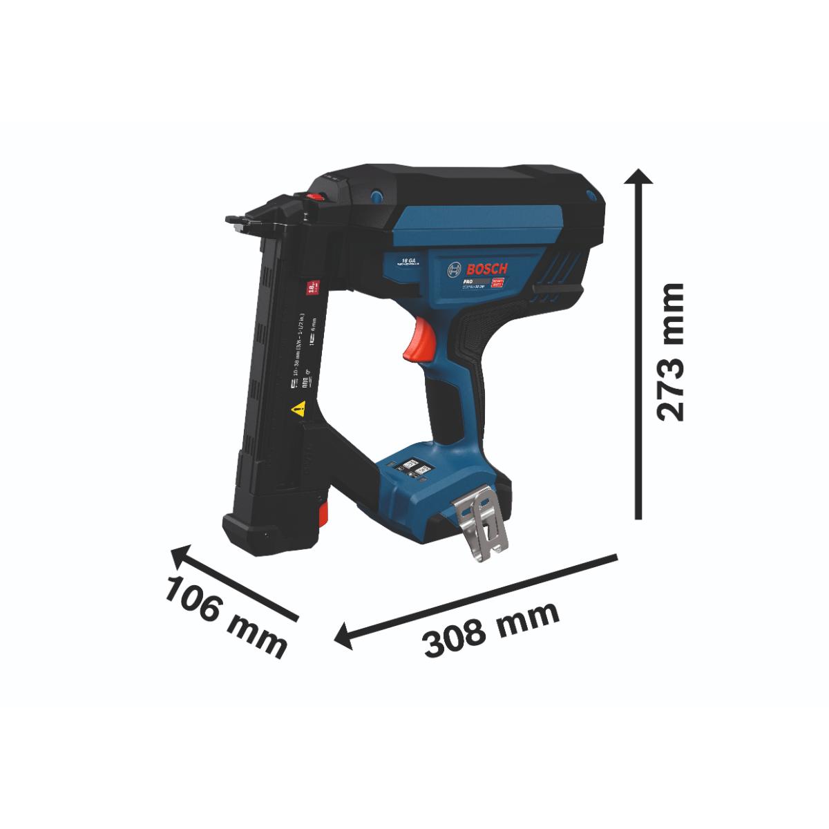 Bosch Akku-Holzklammerer GTH18V-38-2M in L-BOXX