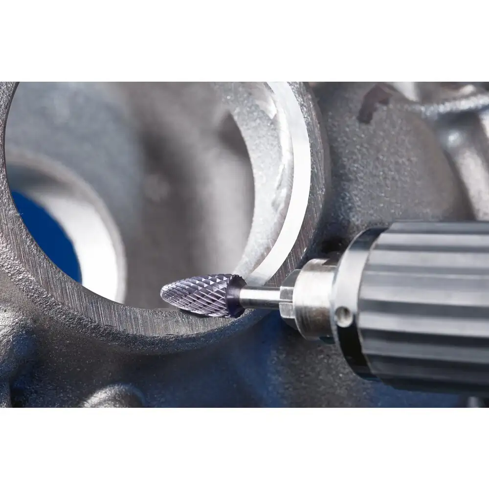 PFERD TOOLS Hartmetall Frässtift Rundbogen RBF Z3P universal mittel kreuzverzahnt HICOAT