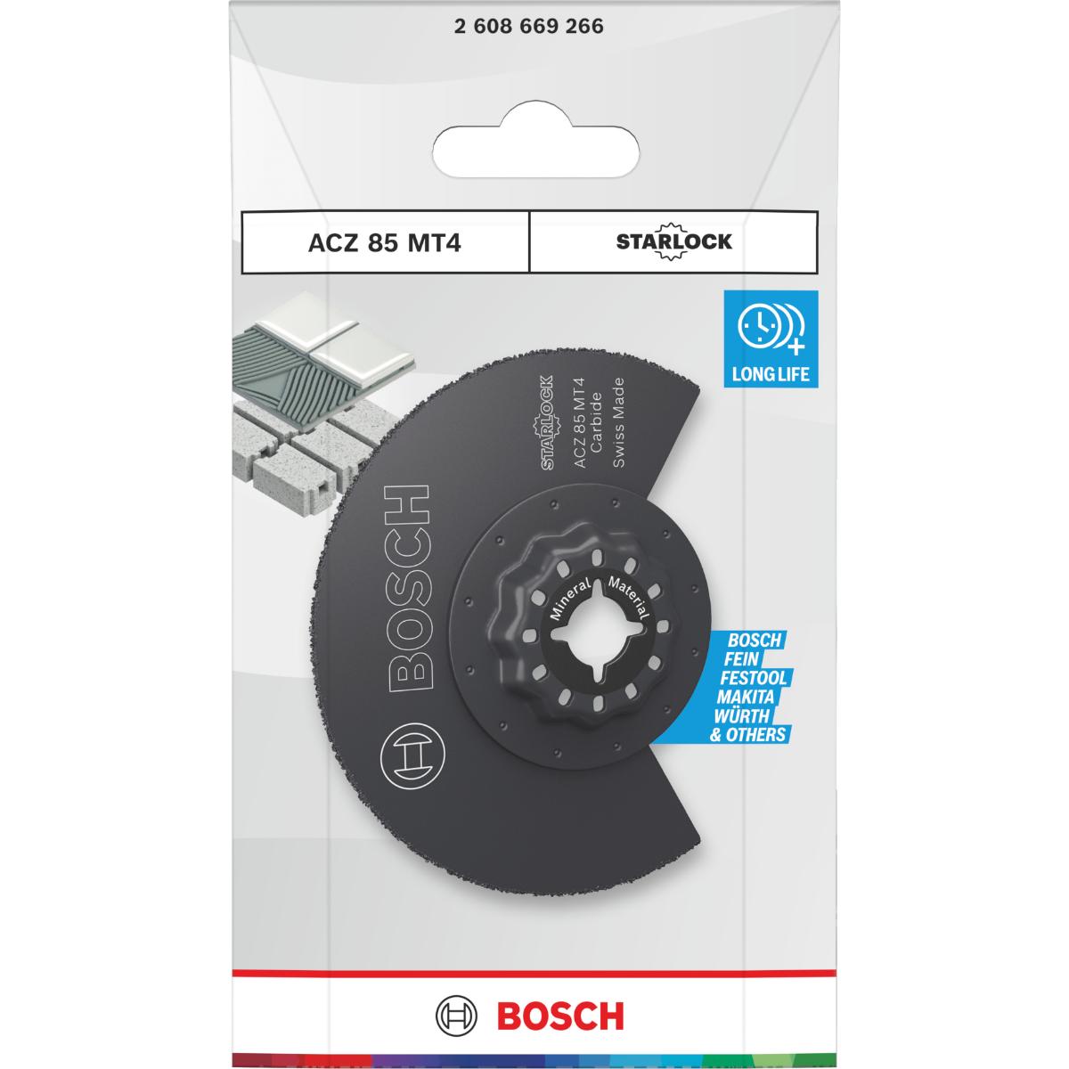 Bosch ACZ 85 MT4 Multi Material Segmentsägeblatt, Starlock, 85 mm
