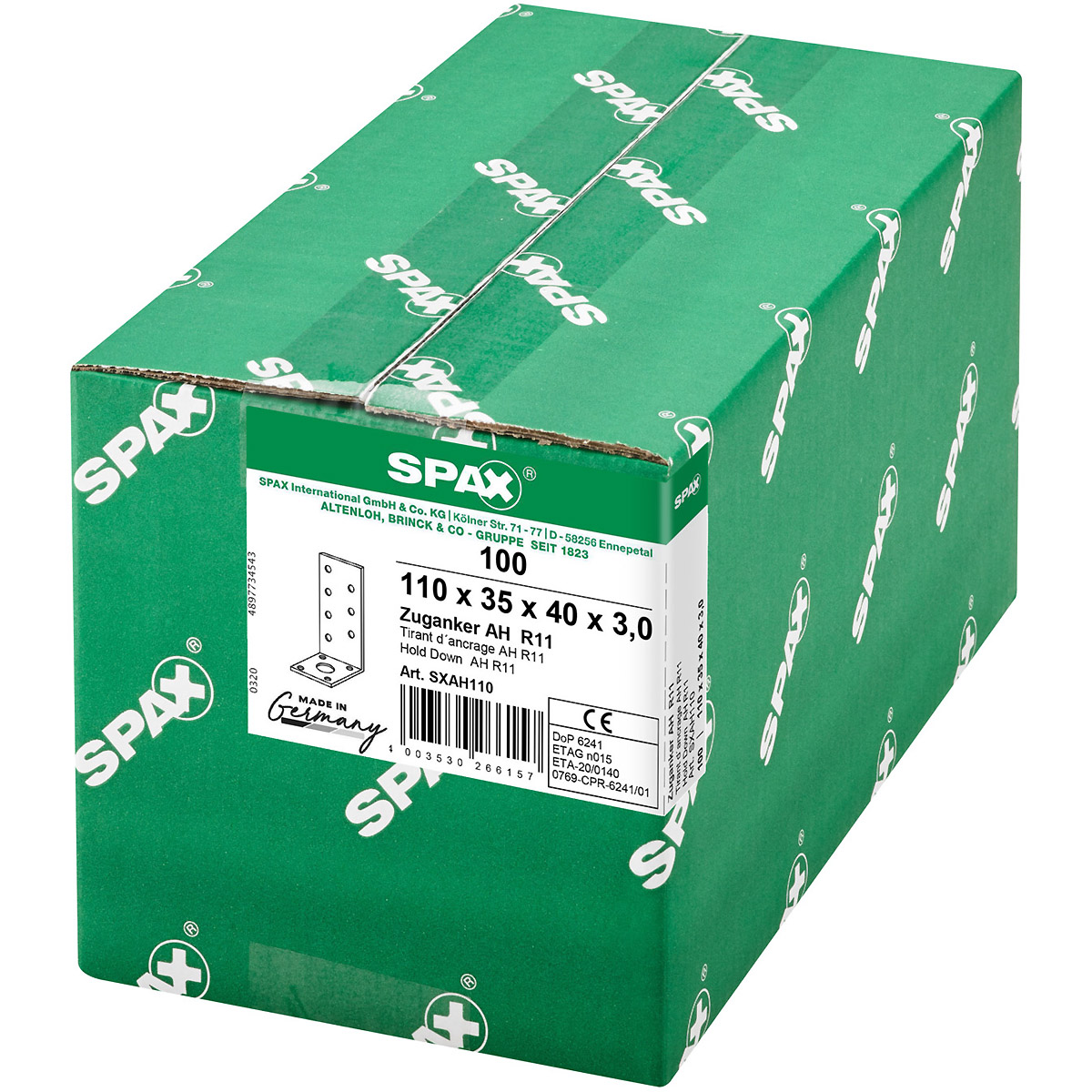 SPAX Zuganker AH R11, 100 Stück
