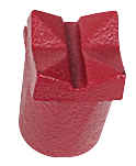 KS Tools Druckplatte, V-Form, 52 mm
