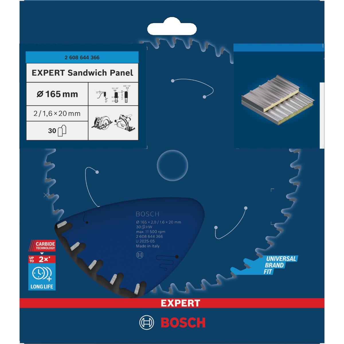 Bosch Kreissägeblatt Expert for Sandwich Panel