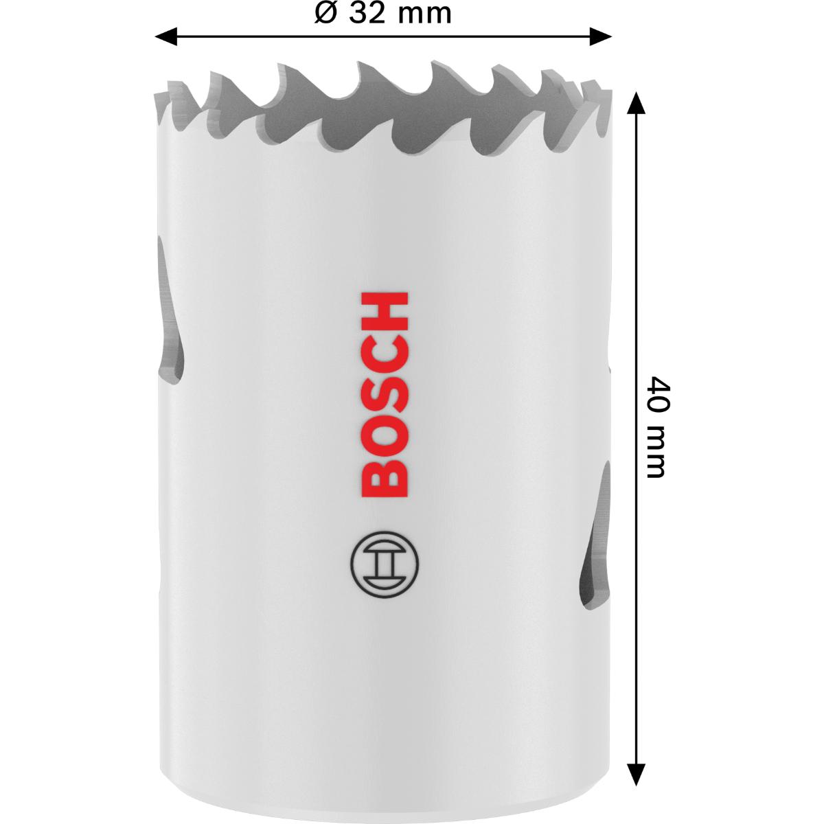 Bosch Multi Material Lochsäge mit Gewinde, 32 x 40 mm