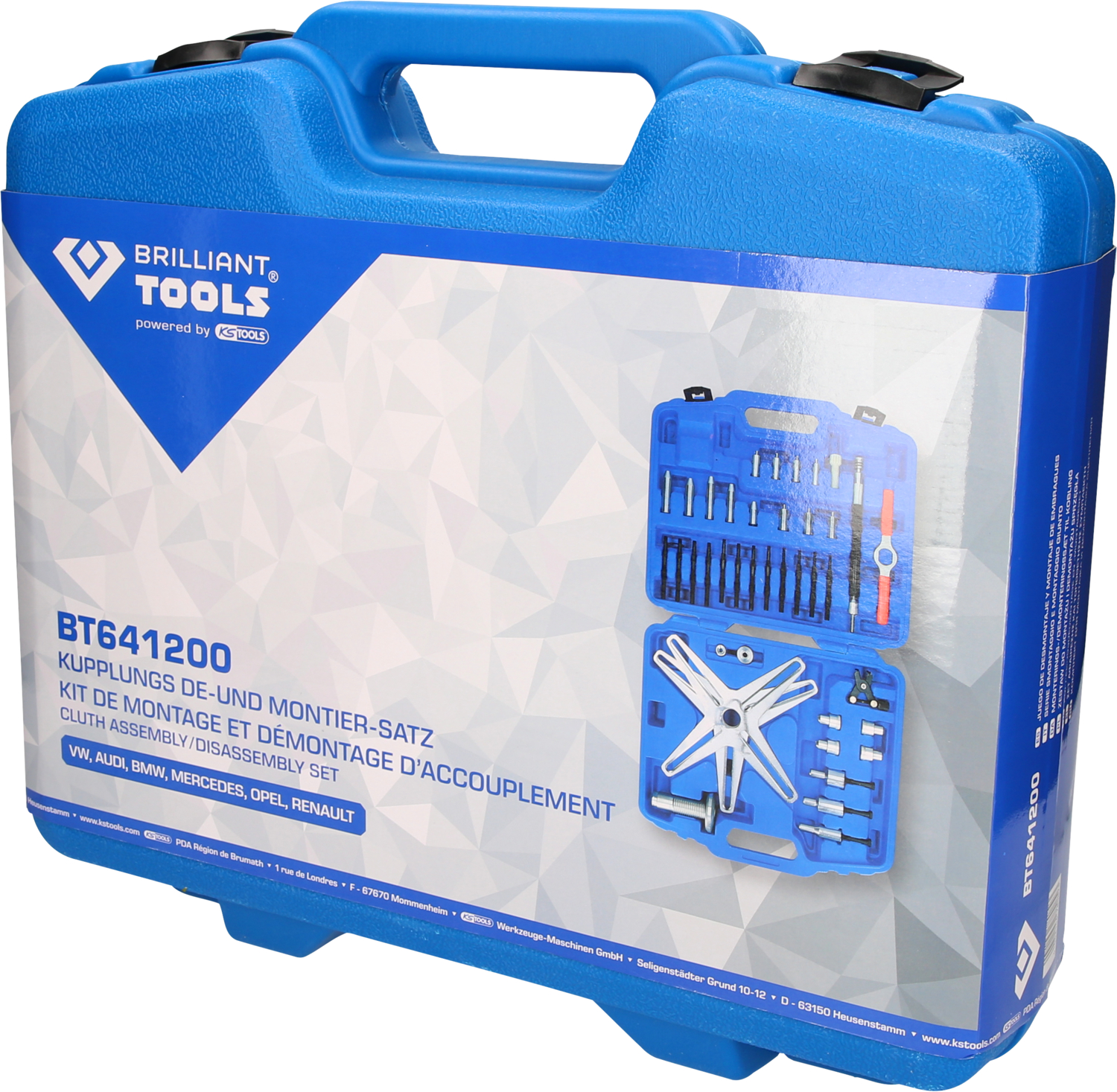 Brilliant Tools Kupplungs De-und Montier-Satz